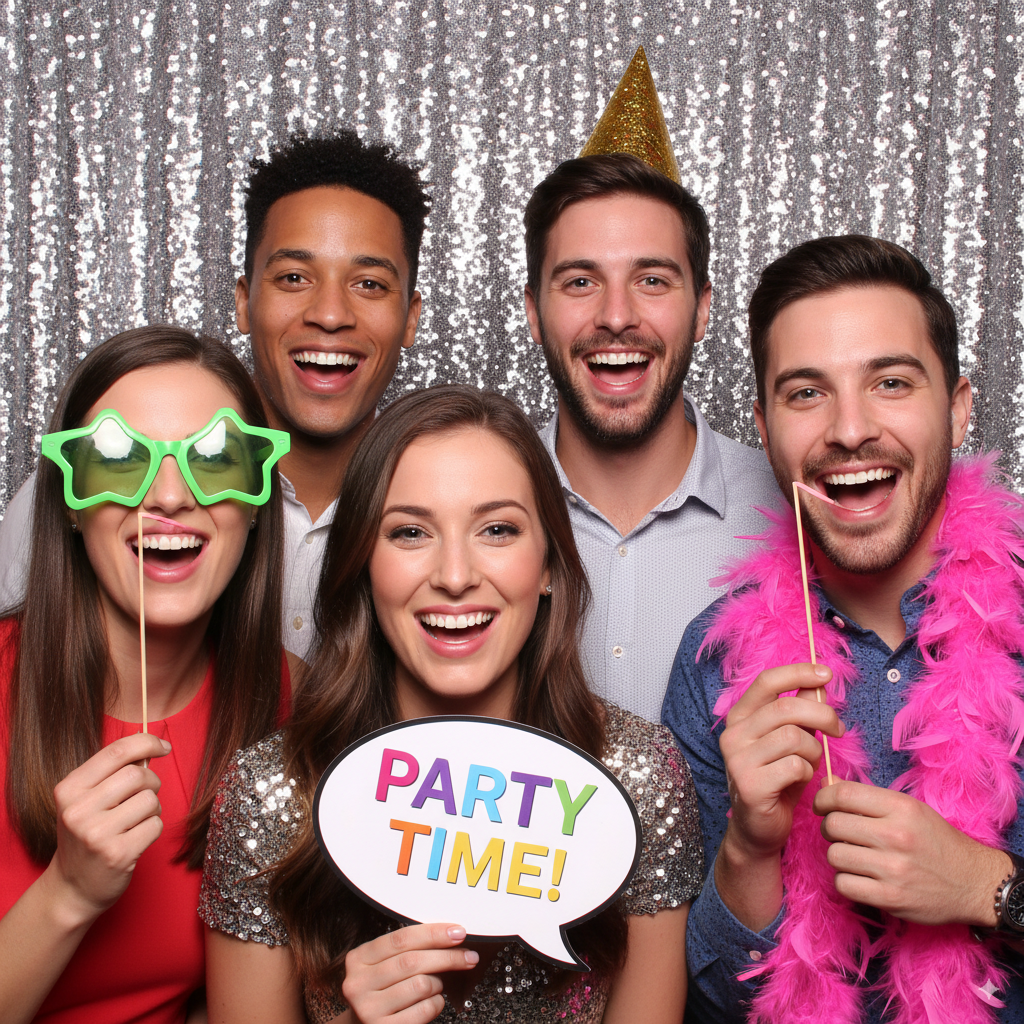 Birthday Party Photo Booth